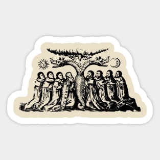 Vintage Alchemy Esoteric Symbolism Sticker